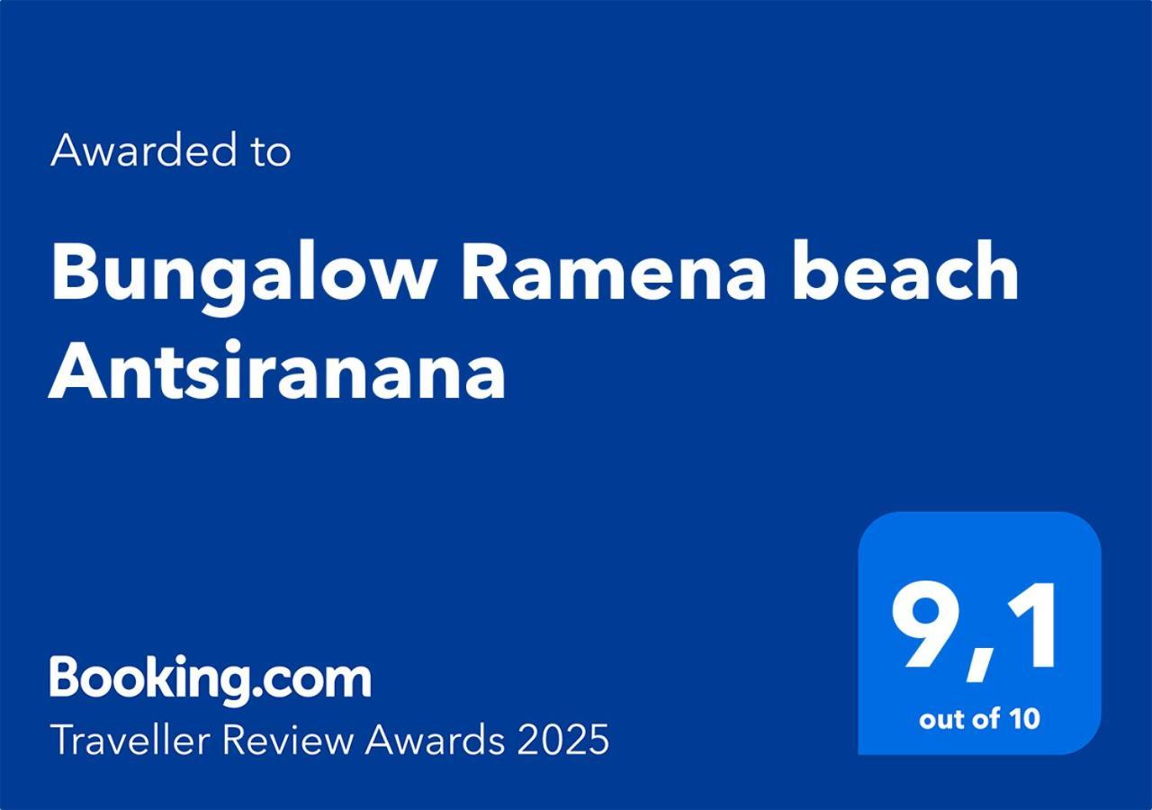 Bungalow Ramena Beach Antsiranana Andjamen Zewnętrze zdjęcie